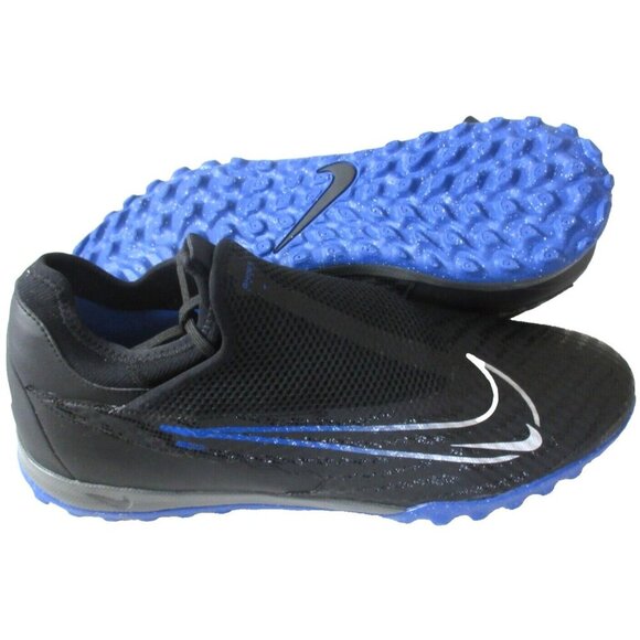 Nike Other - Nike Men's Phantom GX Academy DF TF Soccer shoes Black Royal Blue Size 13